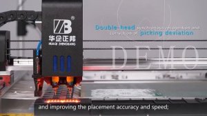 Huaqi Zhengbang ZB3245TSS Mini SMD Pick And Place Machine LED SMT Chip Mounter