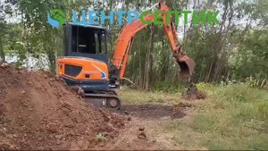 Монтаж станции Евролос Грунт 5+ #септикподключ #септик #евролос