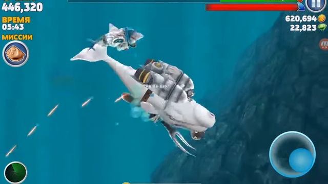 Hungry Shark Evolution Моби Дик ™ Алан Р.М смотреть онлайн