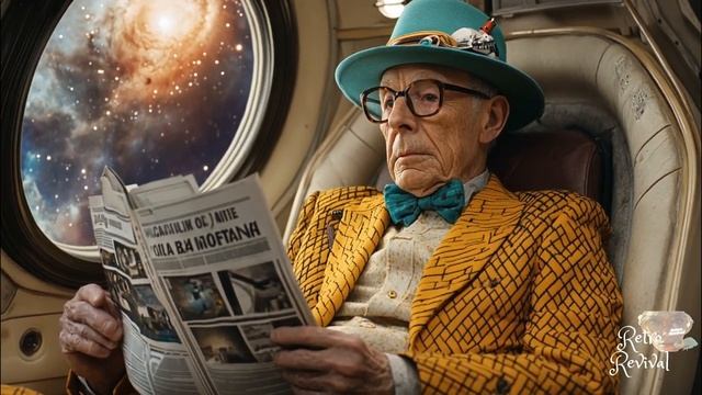Мечты о будущем в стиле нео-ретро - 1950-е годы | ИИ фильм