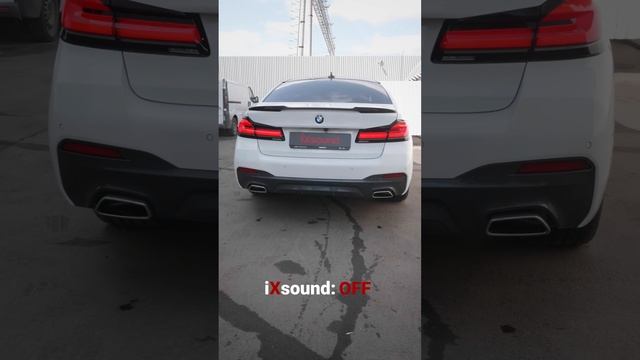 Звук выхлопной системы iXsound на BMW 320d