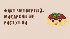 Интересные факты о макаронах