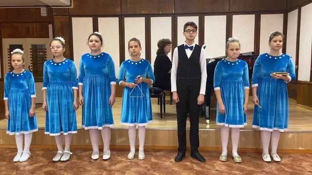 ансамбль Домисольки Е Зарицкая И Шевчук Рождественская песня смотреть онлайн