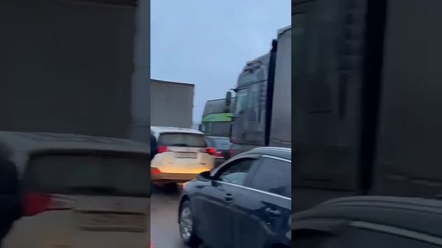 Возгорание фуры на Симферопольском шоссе