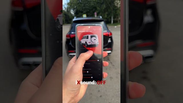 Звук активной выхлопной системы iXsound на Mercedes GLE