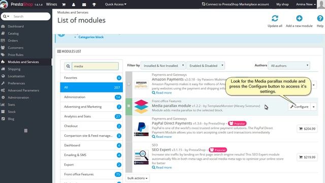 PrestaShop 1.6.x. How To Add Background Video With "TM Media Parallax" Module смотреть онлайн