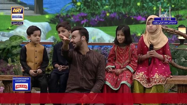 Nannhe Mehmaan | Kids Segment | Ahmed Shah | Waseem Badami | 21st April 2023 | #Shaneiftar
