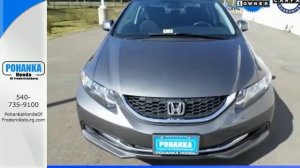 2013 Honda Civic Fredericksburg VA Richmond, VA #FFE028387A - SOLD