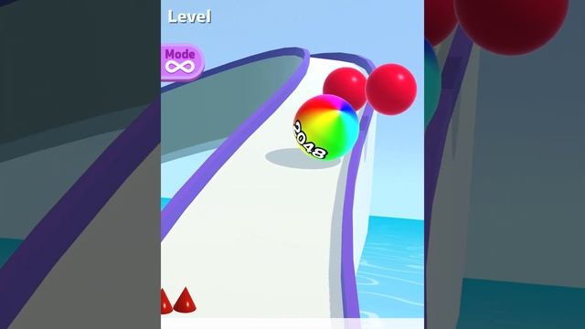 Ball Run 2048 - All Levels Gameplay Android, iOS ( Levels 3940 )