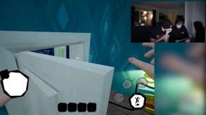 (HELLO NEIGHBOR IS HERE) PLAYING HELLO NEIGHBOR AT 3 AM AND HE CAME TO US!!!