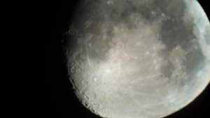 Съемка Луны в разных фазах на самодельный телескоп из объектива МТО-1000А