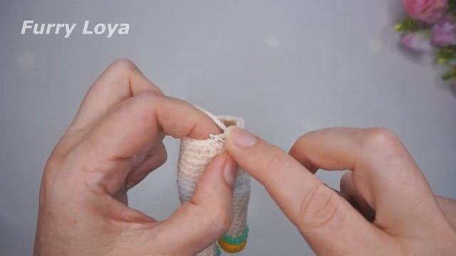 🌻 Как создать красивую куклу с ГОЛУБЫМИ волосами крючком 🌻 Тело куклы амигуруми . 1 / 2