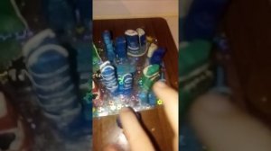 Москва Сити из пластилина