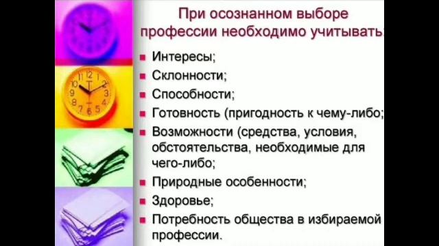 Выбор профессии  Формула успешного выбора