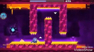 Finger dash by RobTop. (Geometry dash)