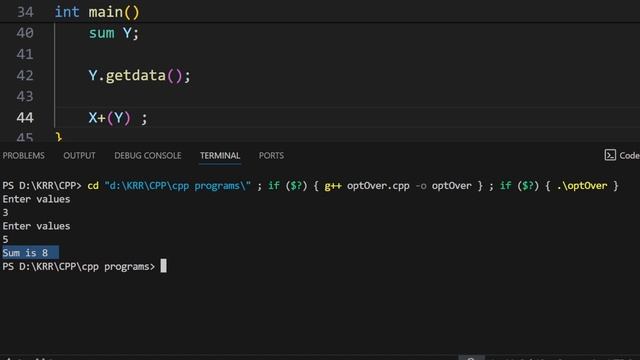 C++ FULL COURSE: Episode 8 - OPERATOR OVERLOADING - Friend function | IIT at KRR