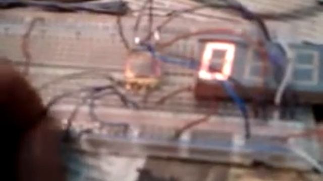 7сегментный индикатор и К514ИД2 смотреть онлайн