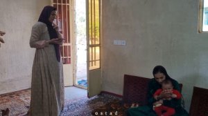 Finding Engineer Afshin by Ustad, Ustad helps a poor nomadic family on the way 😭😭