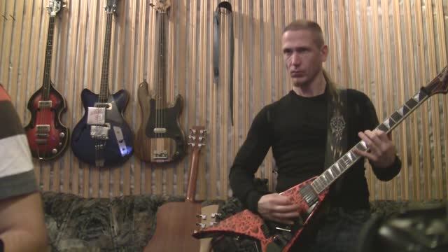 Студия. Запись музыкального альбома.