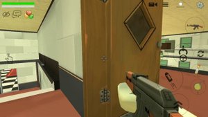 Ограбления банка в чикен ган / Bank Robbery in Chicken Gun