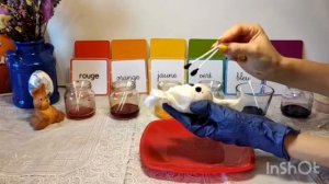 Красим яйца по-французски и учим цвета