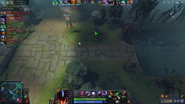 OG.ana Spectre Gameplay - Unranked Match - OG Dota 2. смотреть онлайн