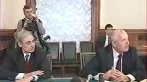 Горбачев после Беловежских соглашений 12 12 1991