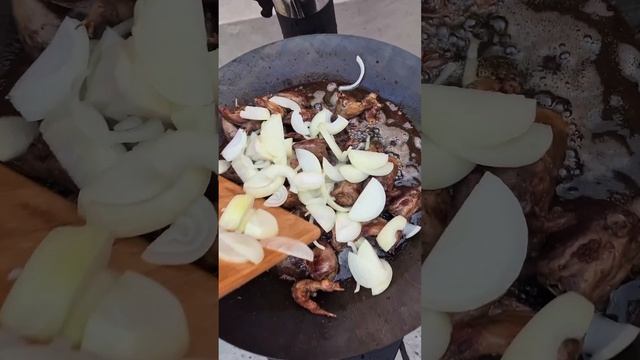 КАК ПРИГОТОВИТЬ ШАШЛЫК ИЗ ПЕРЕПЁЛКИ? #охотарыбалка #шашлык #перепел #рецепт #быстровкусно #мясо