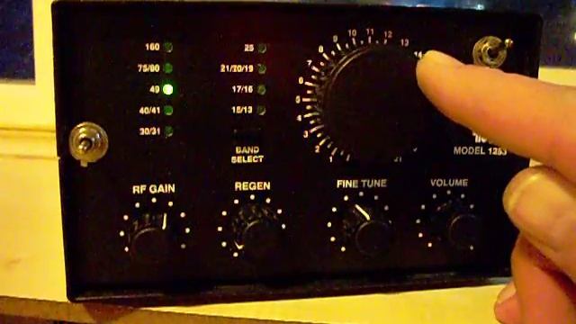 Ten-Tec 9 Band Regenerative Receiver #1253 смотреть онлайн