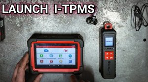 Обновленный Launch I-TPMS. Прибор для работы с системой контроля давления в шинах.