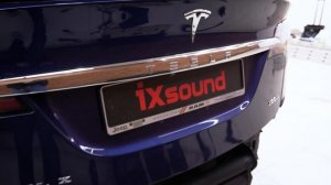 АКТИВНЫЙ ВЫХЛОП IXSOUND НА  TESLA MODEL X