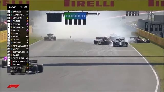 F1 2020 the best moments