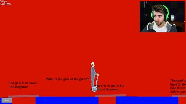 HELLO NEIGHBOR in HAPPY WHEELS! 🌟NEW LEVELS, DISTURBING BASEMENT🌟 - Happy Wheels x Hello Neighbor смотреть онлайн