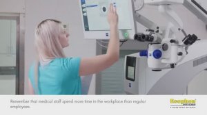 Потолки Ecophon Hygiene Advance для медицинского учреждения | Сравнение акустики ДО \ ПОСЛЕ