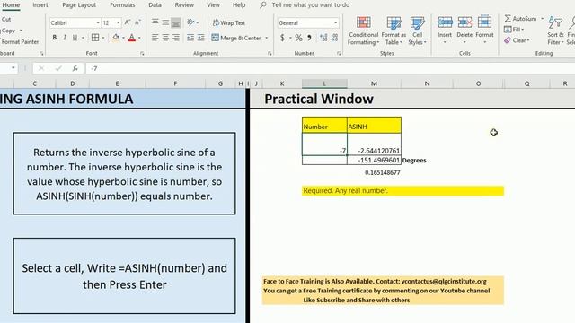 Master Excel Series ACOS Function - Become Excel Expert - TheQLGConsultants