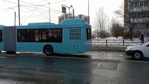 Автобус 190 маршрут МАЗ-203 8510 Купчино Проспект Космонавтов Угол Звездной Улицы