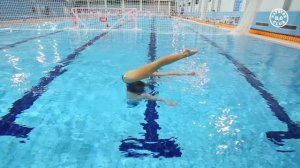 Школа Анны Насекиной. Фигура "Башня" по синхронному плаванию