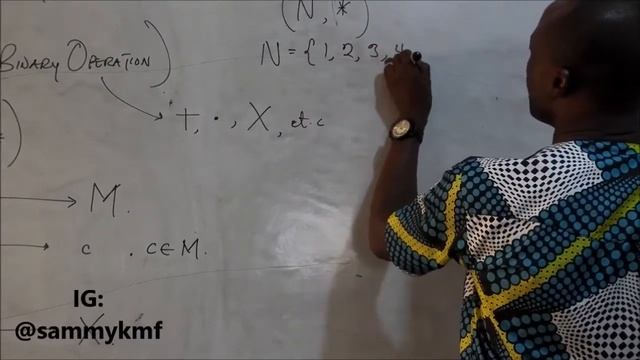 Algebraic Systems, Closure, associativity ,commutativity, Binary Operations(2)