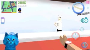 ВСТРЕТИЛ БАЛДИ в СИМУЛЯТОР КРУТОГО ЧУВАКА Dude Theft Wars Open World КОТЁНОК ЛАЙК