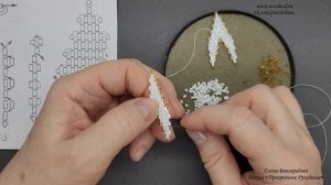 ШИКАРНОЕ ожерелье из бисера «Фрейя» / Бисерное ожерелье в технике «мозаичное плетение бисером»