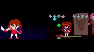 FRIDAY NIGHT FUNKIN - MANIFEST ORIGINAL vs ANIMATION  (FNF Intertwined but Everyone Sings It)