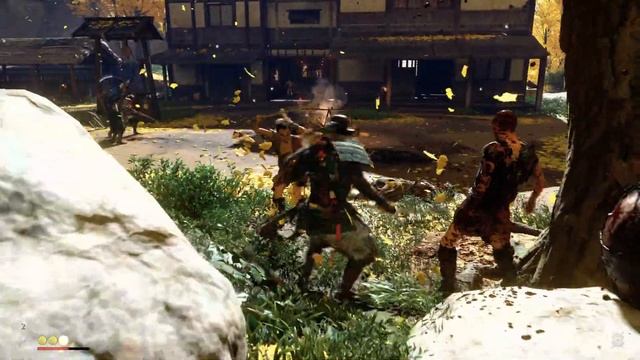 Ghost of Tsushima PS5 [4K HDR Resolution Mode] Gameplay Sony X900H смотреть онлайн