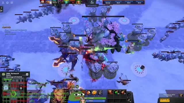 Dota 2 Hero Siege stream. смотреть онлайн