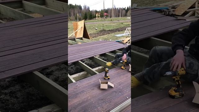 открытая терраса к дому