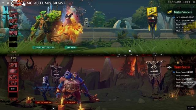 [DOTA 2 LIVE EN] SECRET VS NAVI | MAINCAST AUTUMN BRAWL