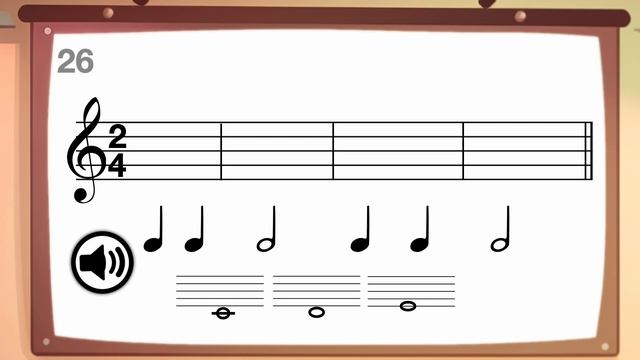 Музыкальные диктанты с нуля. РАЗВИТИЕ СЛУХА. Ноты До, Ре, Ми. До мажор. смотреть онлайн