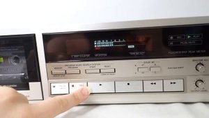 Denon DR-M11 Single Deck Cassette Player - Made in Japan Silver