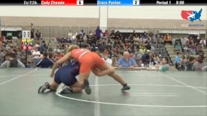 FILA Junior 55 kg / 121.25 lbs. - Cady Chessin vs. Grace Paxton