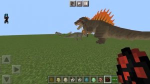 мың мод динозавров мобов mc ark Minecraft