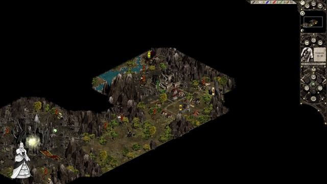 Disciples 2 -Норвежской Семги 1.44 -  Орды Нежити Прохождение   (макс. сложность/жезловик) #2
